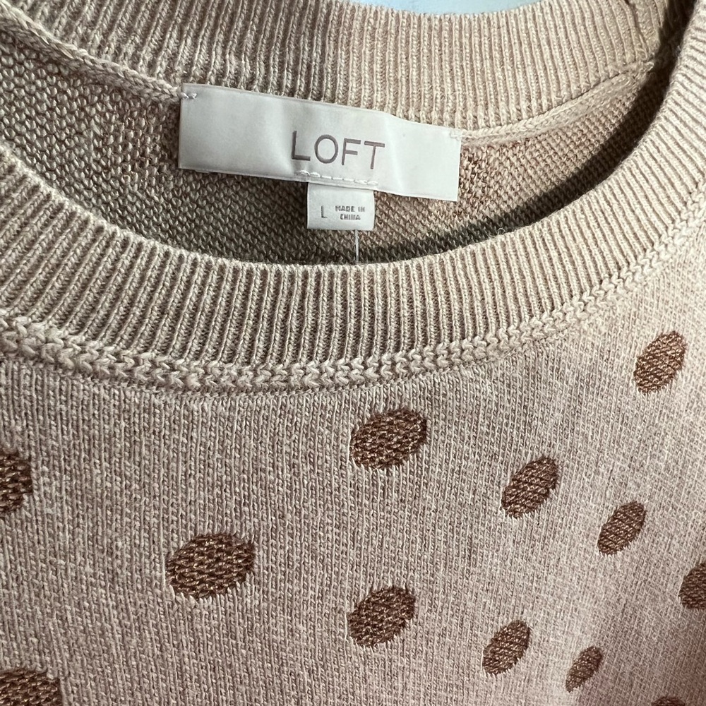 Loft sweater size L - new with tags